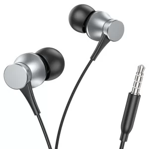 Casti Borofone BM73 Platinum universal with microphone [Metal-Gray]